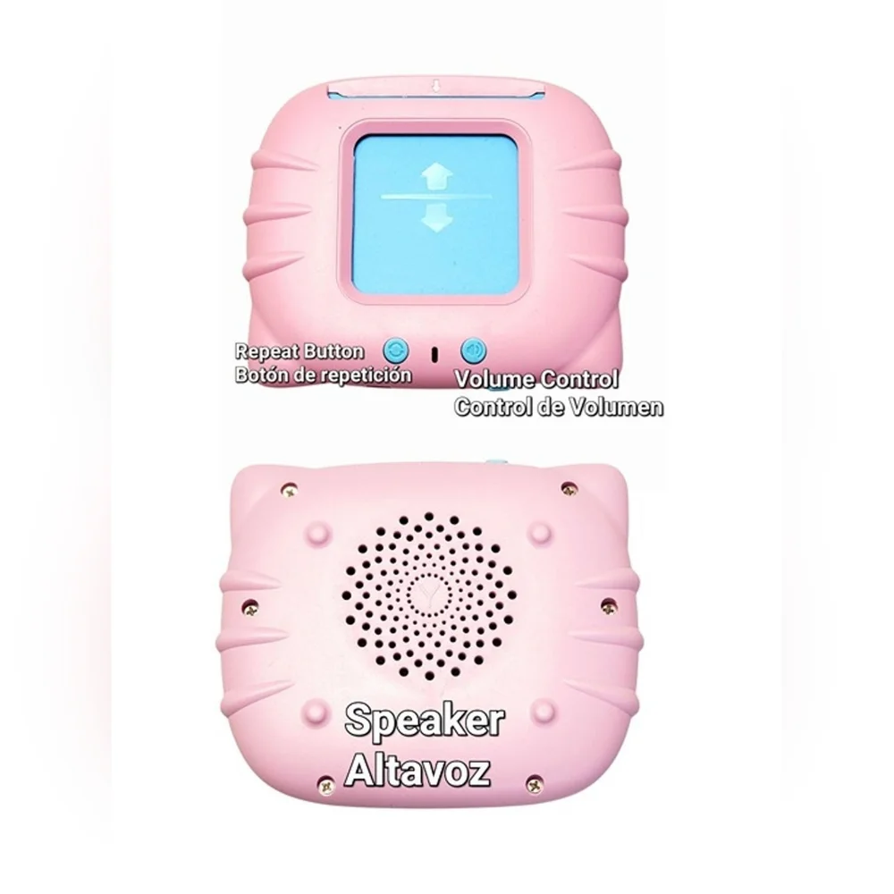 Spanish & English Talking Flash Cards for toddlers with sound, Educational Toy